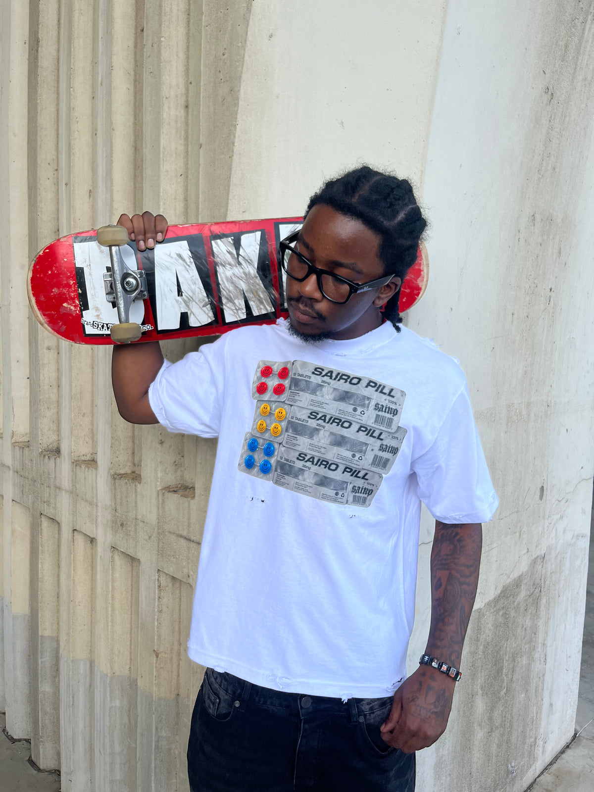 Saiiro White “Cure” Tee
